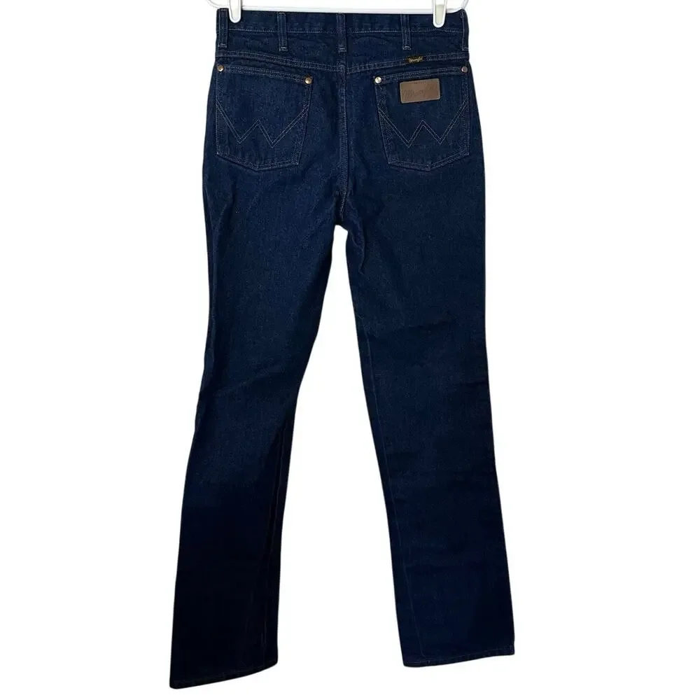 Wrangler Men’s Cowboy Cut Slim Fit Denim Jeans Size 33x34 0936DNI Ranch Western